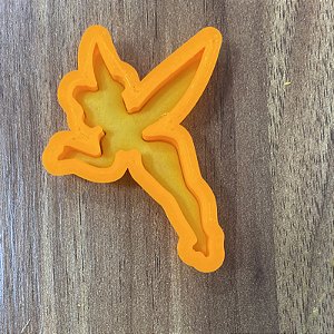 Cortador Pasta Americana e Biscoito Festa Infantil Fada Sininho Tinker Bell Voando