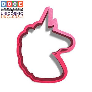 Cortador de biscoito Unicórnio Cute Baby 1pc DOCE IMPRESSO