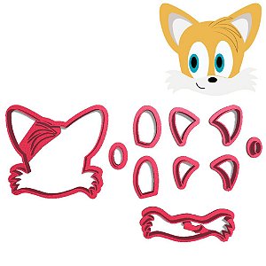 Cortador Modular Pasta Game Infantil Cabeça Ouriço Sonic Amy Rose  Personagem Rosa - Carrefour - Carrefour