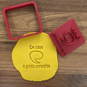 Cortador Marcador Dia Mães Em Casa Gente Conversa