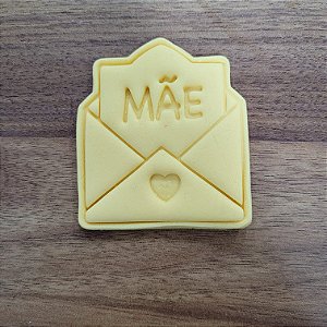 Cortador Marcador Carta Recado Amor Dia Mães Carinho