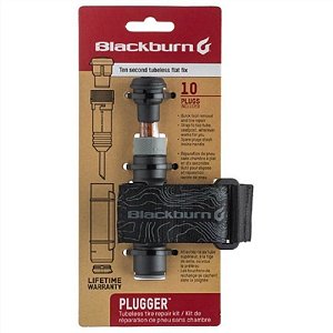 KIT REPARO BLACKBURN PLUGGER P/ TUBELESS