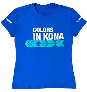 Camisa Bontrager Trek Colors in Kona (Feminina)