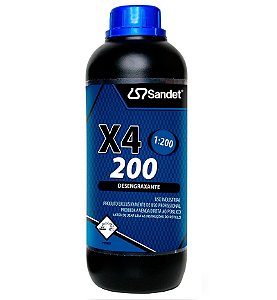 Desengraxante X4 200 1 Litro Sandet