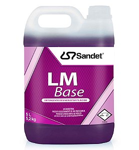 Detergente Desincrustante Ácido Lm Base 5 litros Sandet