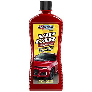 Shampoo Lava Carros 500ml Vip Car - Centralsul