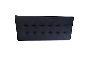 Cabeceira painel para cama box Queen Size 1,60 cm - Preto