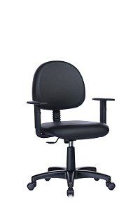 Cadeira de Escritório Executiva Giratória com braços - Negromonte Store