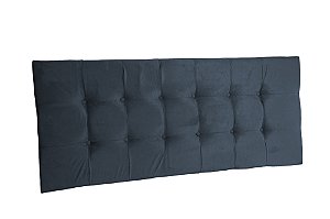 Cabeceira painel para cama box Queen Size 1,58 cm - Cinza escuro