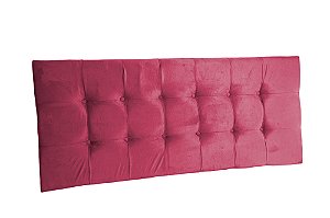 Cabeceira painel para cama box Queen Size 1,58 cm - Rosa Pink