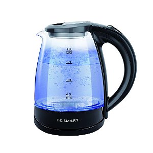 Chaleira Elétrica Vidro 110W 1,8L: Elegância e Eficiência na Sua Cozinha!