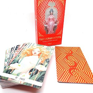 Tarô de Marselha Renascentista 78 Cartas Lindas Ilustrações