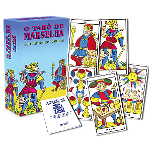 O Tradicional Tarô de Marselha 78 Cartas com Manual