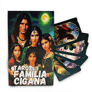 Baralho Tarô Ajuda Espiritual Família Cigana 36 cartas
