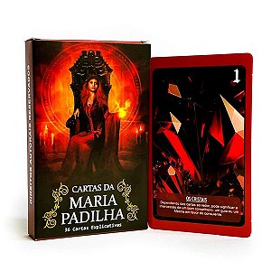 Tarô Cartas Maria Padilha 36 Cartas Autoexplicativas