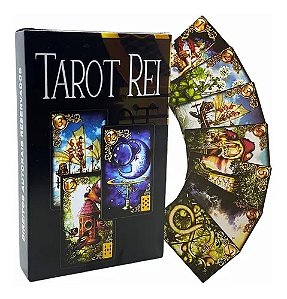 Baralho Tarô Rei 36 Cartas com Manual Explicativo Premium
