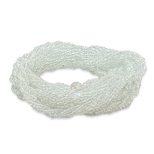 Guia 3 Fios Cristal Livra de Todo Mal Espiritual 60 cm