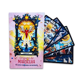 Tarô Origami de Marselha 78 Cartas Com Manual em Português
