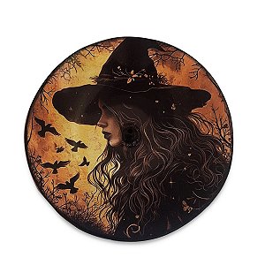 Incensário de Cerâmica Vareta Bruxinha Espiritual 10 cm