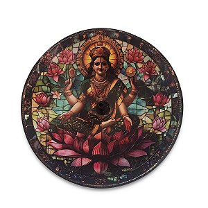 Incensário de Cerâmica Vareta Rainha Radha Epiritual 10 cm