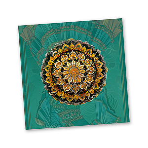 Toalha de Tarô Mandala Força Cigana 70cm