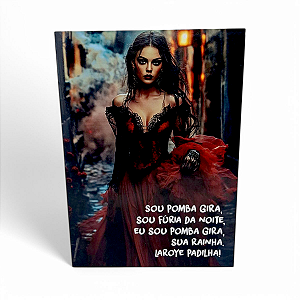 Placa Decorativa Laroye Maria Padilha Mdf DuplaFace 27 cm