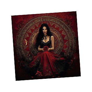 Toalha para Leitura de Tarô Maria Padilha Delicada 70 cm