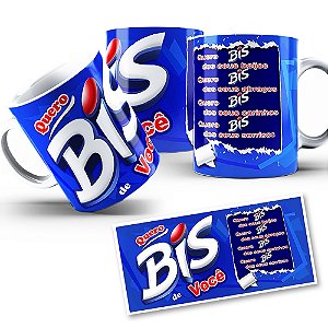 Caneca Quero Bis de Você Presente para Alguém Especial 325ml