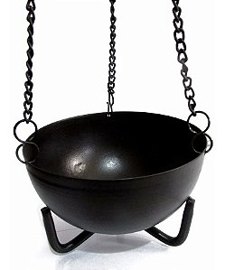 Turíbulo Defumador Indiano Para Ervas Aberto 9cm