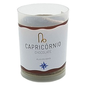 Vela Signo Capricórnio Perfumada Capricórnio Chocolate 90g