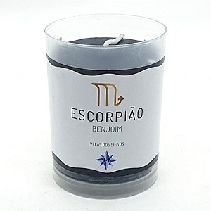 Vela Signo Escorpião Perfumada Escorpião Benjoim 90g