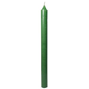 Vela Verde Caboclo Oxóssi Saúde e Cura19cm Queima 6 Horas