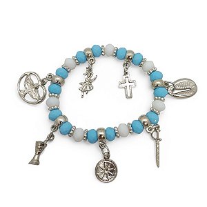 Pulseira Oxaguian Orixás Proteção Espiritual Ajustável