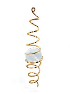Suncatcher Captador Catalisador Energia Fengshui Cristal Gold G