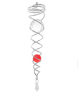 Suncatcher Captador Catalisador Energia Fengshui Vermelho 30