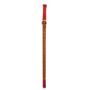 Piteira Rubi Cravejado Vermelho Pedra Cintilante Umbanda