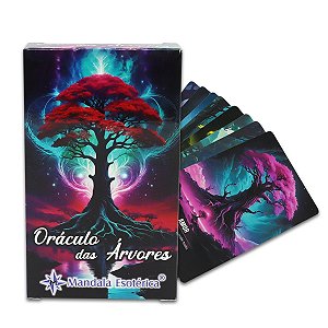Poderoso Oráculo das Árvores 55 cartas Plástificadas