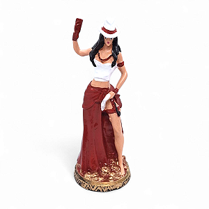 Maria Navalha Malandra de Resina Força Espiritual 16 cm