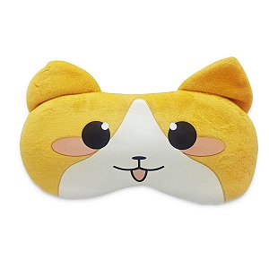 Máscara Para Dormir Gato Amarelo Gel Térmico Reduz Olheiras