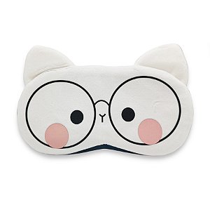 Máscara Para Dormir Gato Óculos Gel Térmico Reduz Olheiras