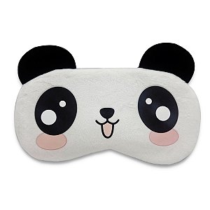 Máscara Para Dormir Panda Gel Térmico Reduz Olheiras Cansaço