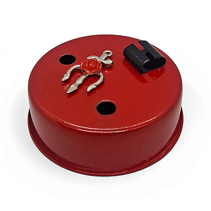 Ofertador Porta Cigarro e Cigarrilha PombaGira Metal 7 cm