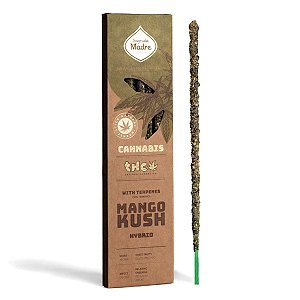 Incenso Mango Kush Alegria com Terpenos Sagrada Madre 23 cm