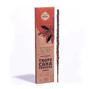 Incenso Tropicana Cookies com Terpenos Sagrada Madre 23 cm