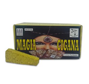 Defumador Caixa Magia Cigana com 20 Unidades
