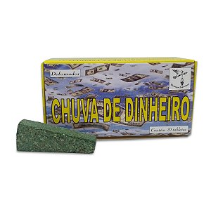 Defumador Chuva Dinheiro Caixa com 20 Unidades