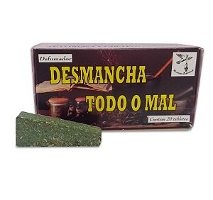 Defumador Desmancha todo Mal Caixa com 20 Unidades