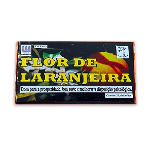 Defumador Flor de Laranjeira Caixa com 20 Unidades