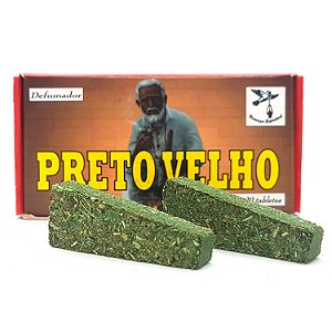 Defumador Natureza Preto Velho Caixa 20 Tabletes