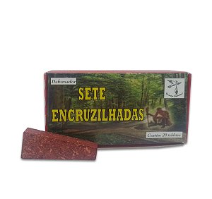 Defumador Sete Encruzilhadas Caixa com 20 Unidades